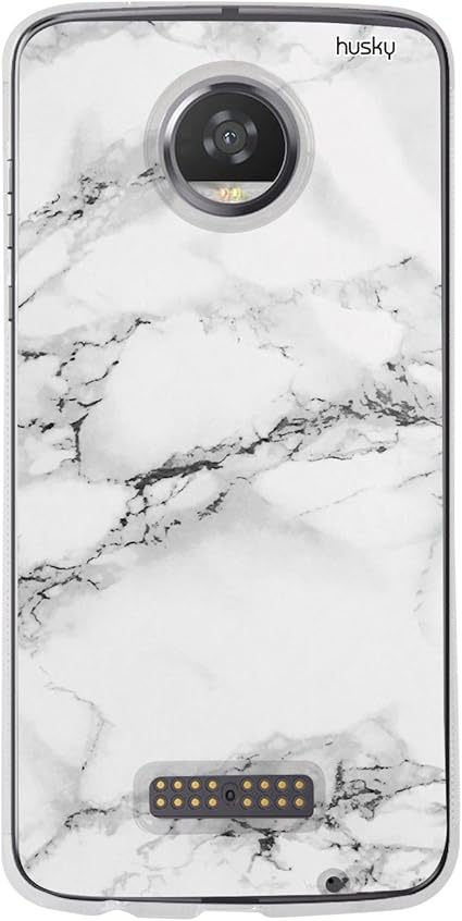 Capa Personalizada Mármore, Husky para Moto Z2 Play, Capa Protetora para  Celular, Preto/Branco | Amazon.com.br