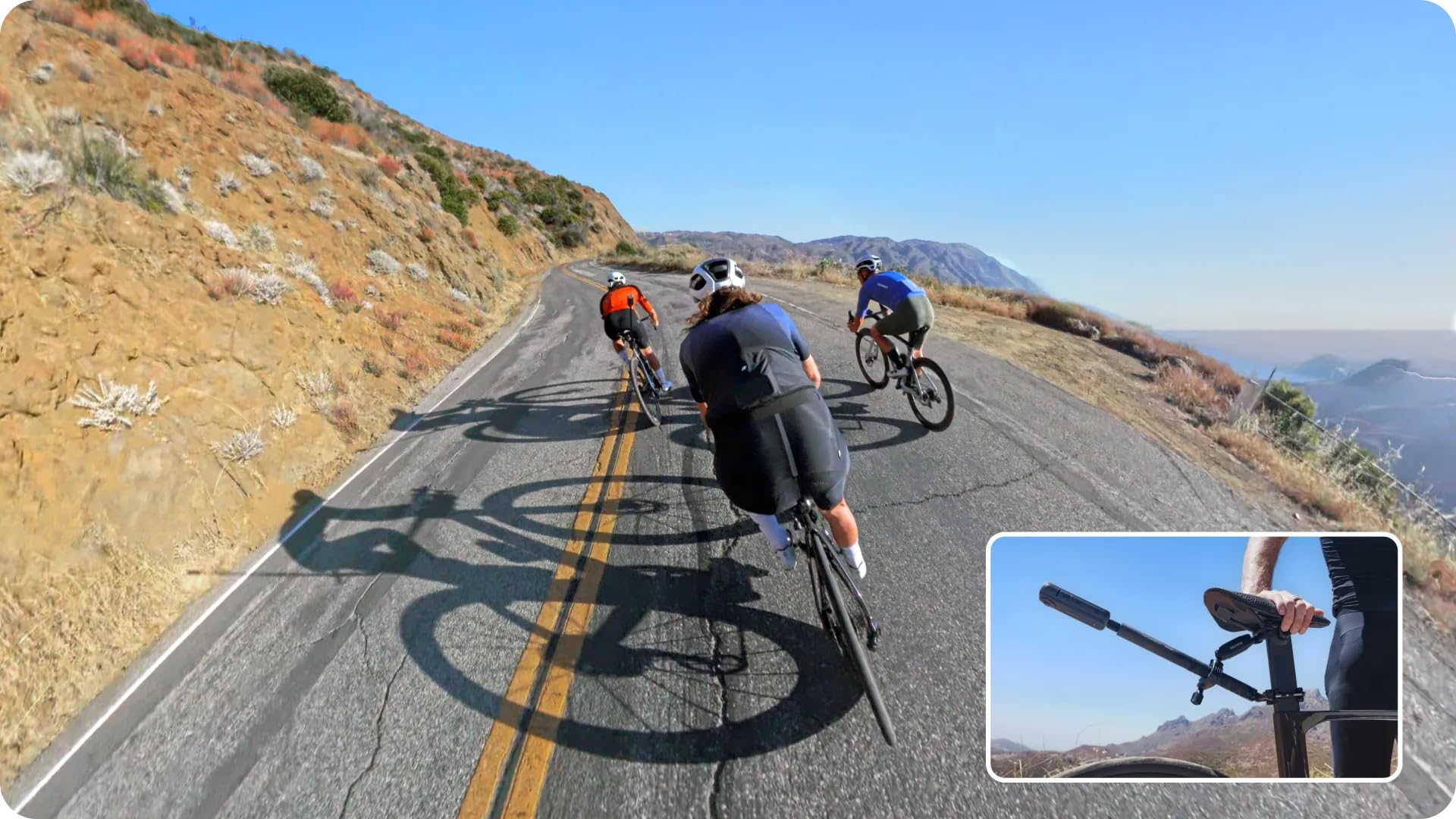 Insta360 Kit de Montaje Trasero de Bicicleta
