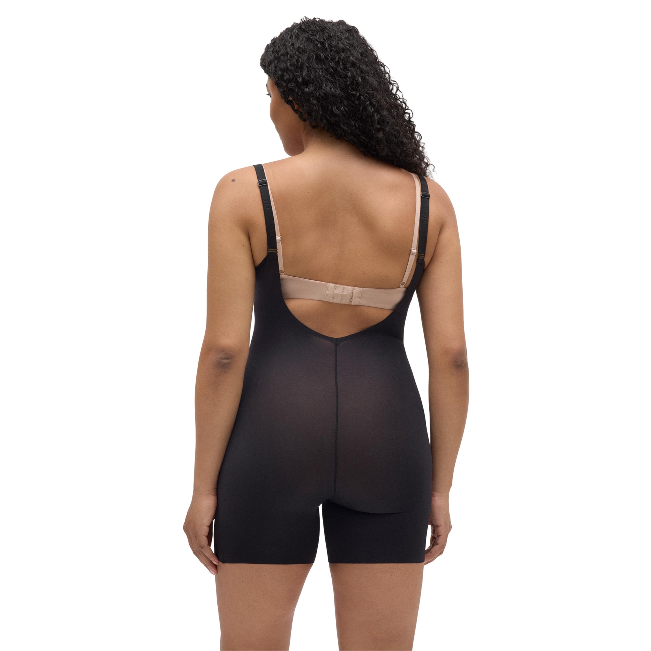 YSABEL MORA Body Reductor Compresión Media con Abertura para Silueta Estilizada y Efecto Vientre Plano, Acabados Invisibles y Corte Láser para Máxima Comodidad y Ajuste Perfecto.