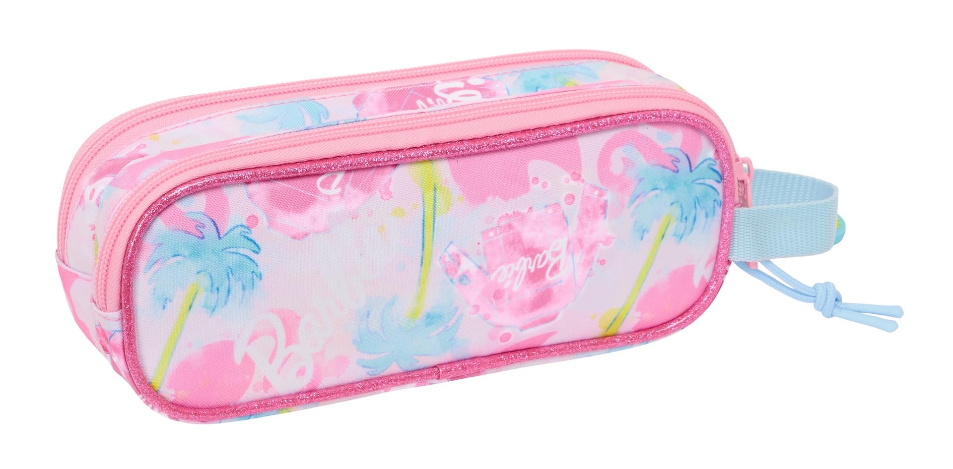 Safta BARBIE PAINTERLY, Double Child's Pencil Case, Children's Pencil Case, Ideal for School-Age Children - Image 2