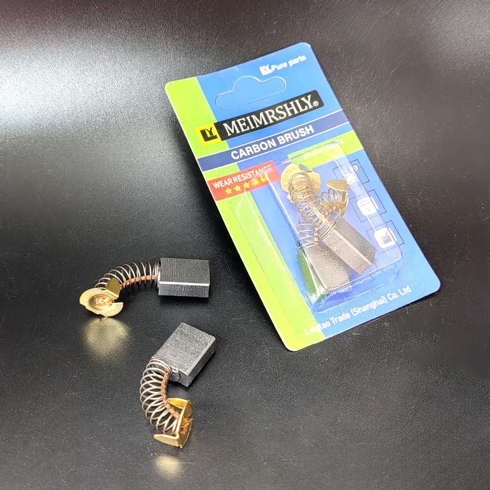 Lot de 50 balais de charbon pour moteur électrique MEIMRSHLY de 6,3 x 13,5 x 17 cm - Convient pour l'entretien des moteurs à balais de carbone