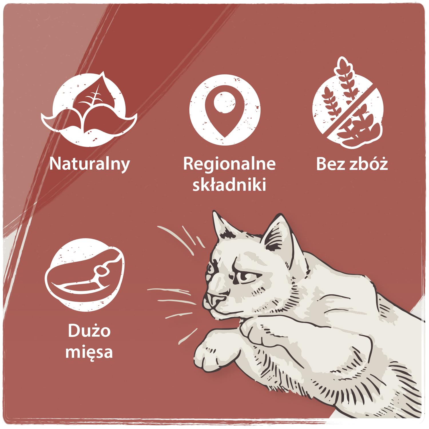 Venandi Animal - Sucha karma premium dla kotów – kurczak, 1 opakowanie (1 x 6,5 kg), bez zbóż, z dużą ilością świeżego mięsa