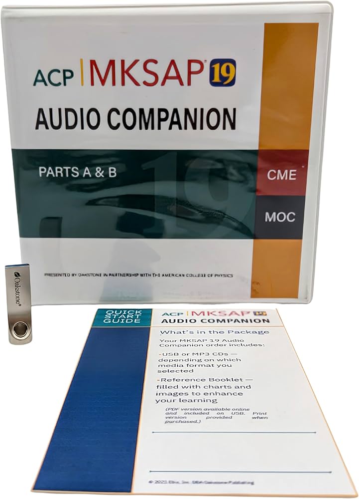 MKSAP 19 Complete Board Prep Bundle - Ultimate Audio, Text