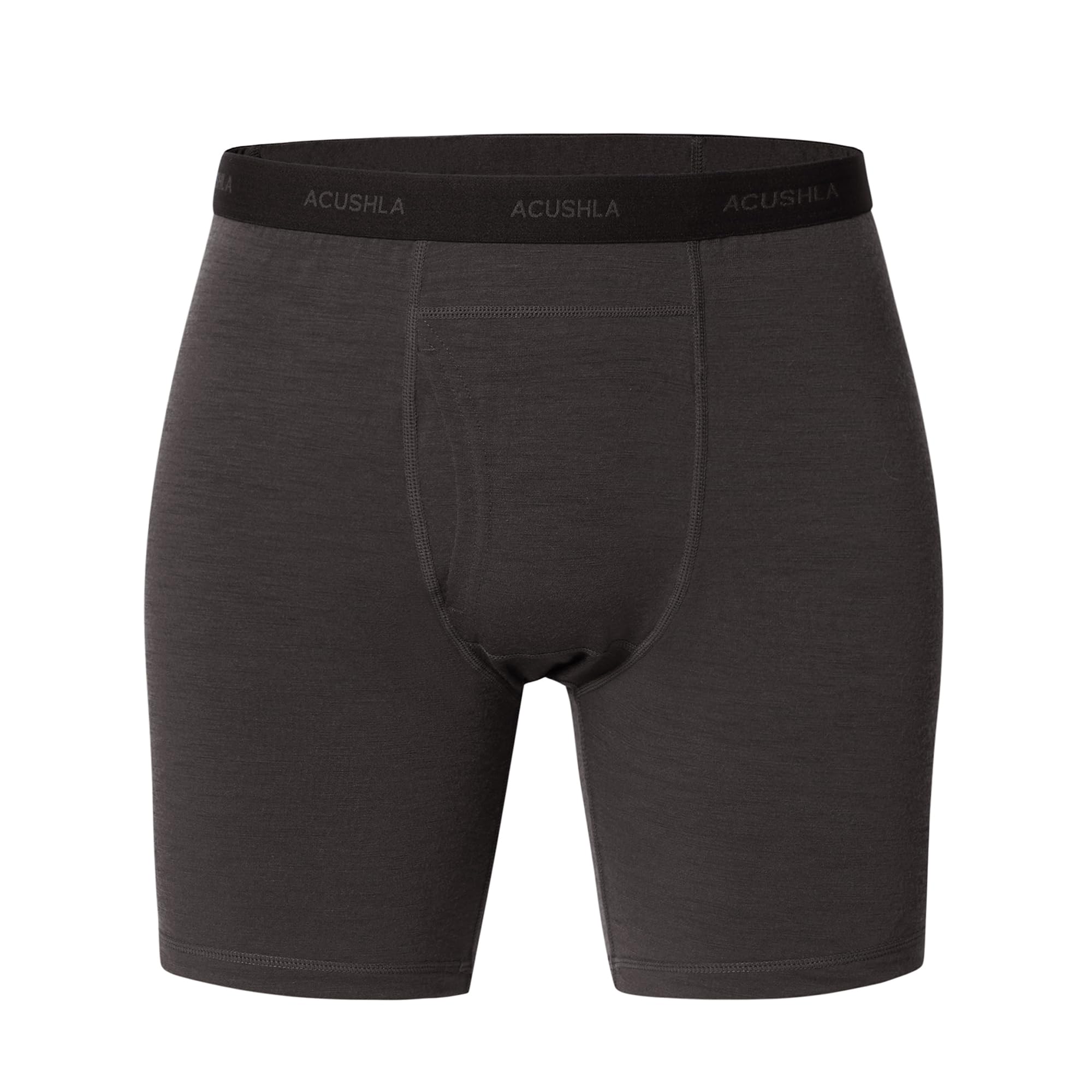 ACUSHLA Merino Wool Boxer Briefs for Men, Breathable Base Layer Underwear