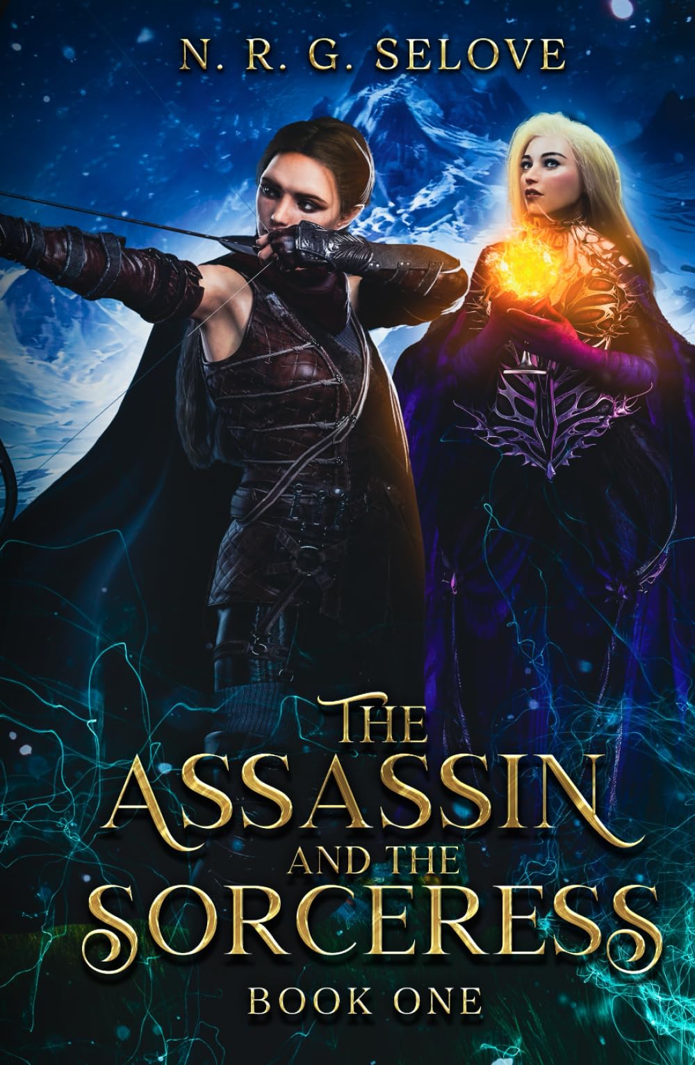 The Assassin and the Sorceress: (A Sapphic Romance Fantasy Adventure) (The Assassin and the Sorceress Series)