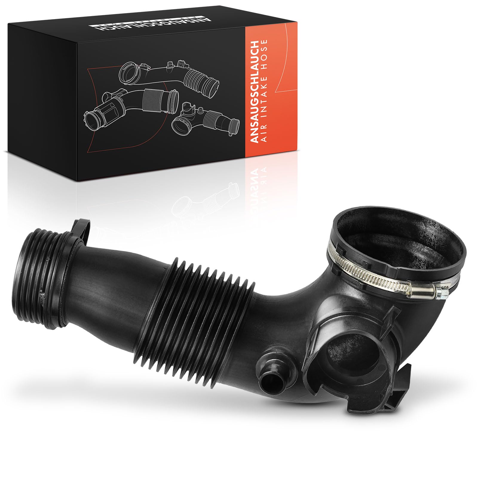 Frankberg Tubo de aspiración de aire para automóviles Con junta Compatible con Serie 1 F20 125i Serie 3 F30 F80 320-328 4 Coupé F32 F82 420 Serie 5 F10 520i 528i Replace# 13717605638