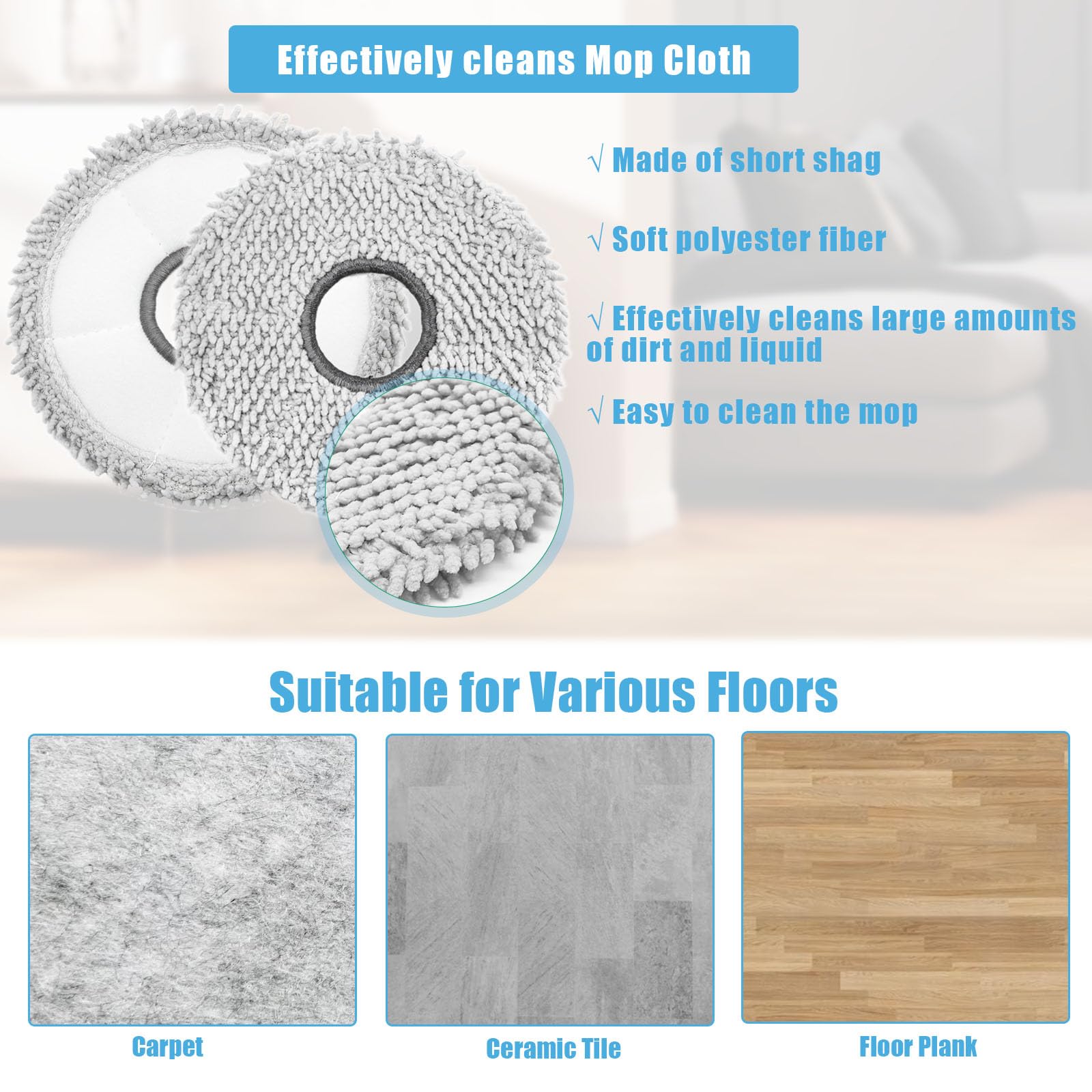 14-tlg. Zubehörset Für ECOVACS DEEBOT T30 Serie - Bürsten & Filter