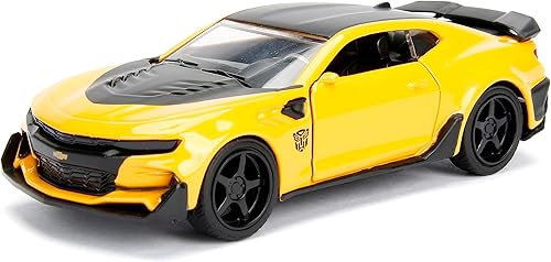 Miniatura 1 de JADA 1:32 Metals Transformers - Bumblebee 2016 Chevrolet Camaro Diecast Model Car