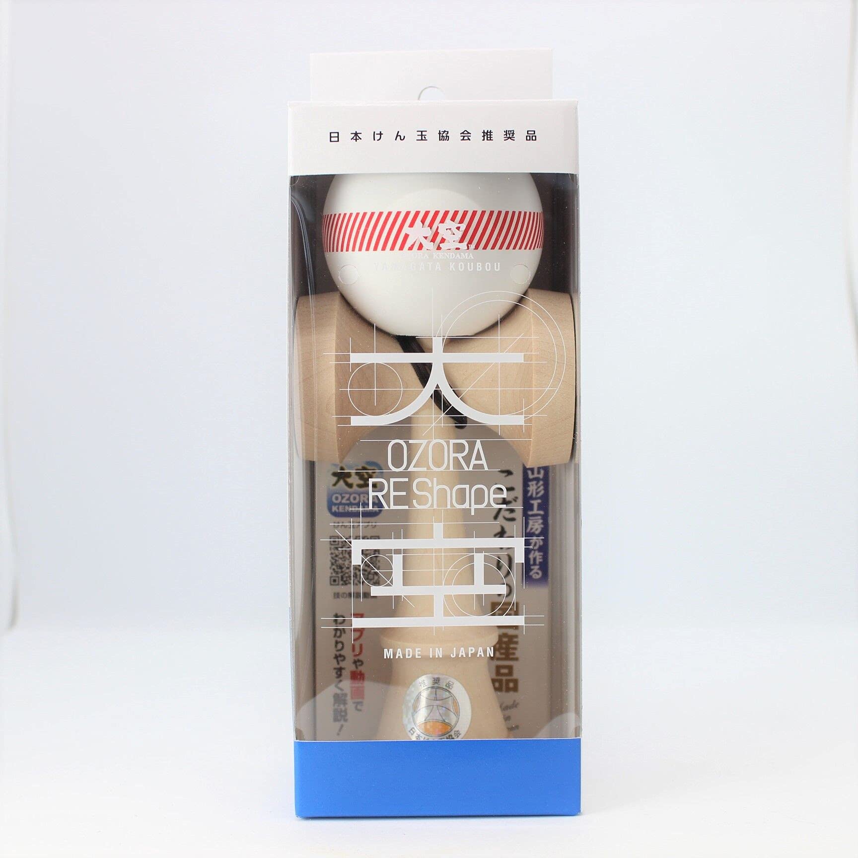 Amazon | けん玉職人が作るこだわりの けん玉 日本製 ストライプ