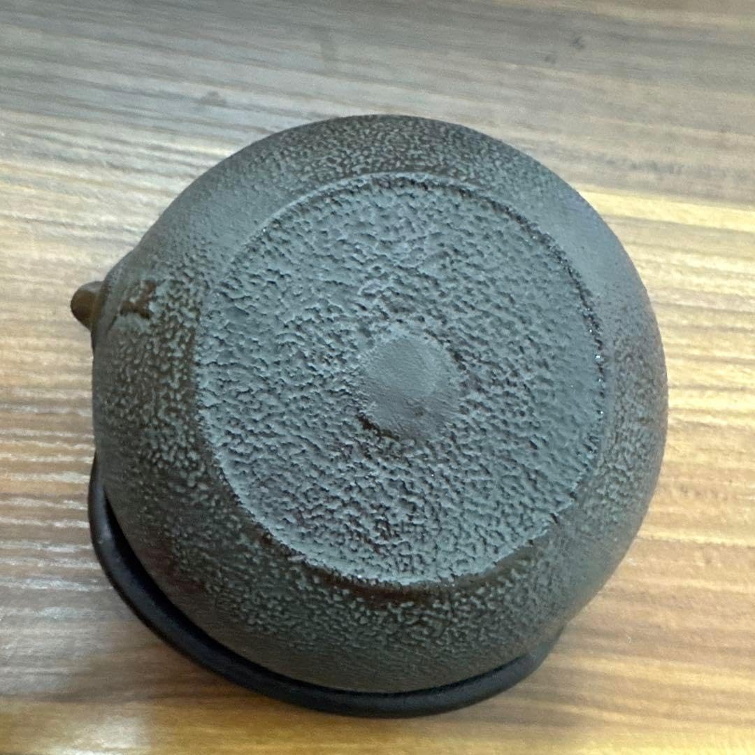 南部鉄器 急須 鉄瓶 桜算 玉 南部鉄器 照光堂 造 桜文 砂鉄急須