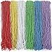 Kigeli 300 Pcs Assorted Mardi Gras Beads Necklace Bulk 31.4inch 7mmCarnival Beaded Necklaces for Christmas Mardi Gras Festivals, Night Club Dress up Events (Multicolor,Elegant)