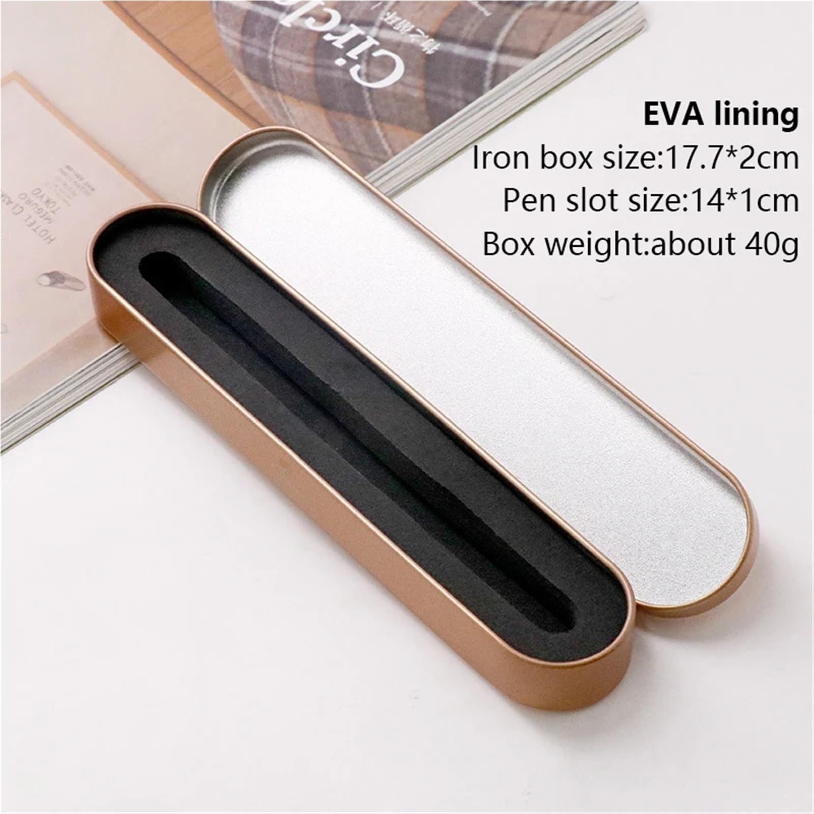 2 Stifte, Bleistifte, Schreibwaren, 17 x cm, ideal for Organisieren von Stiften und Markern, Aufbewahrung, Stiftvitrine