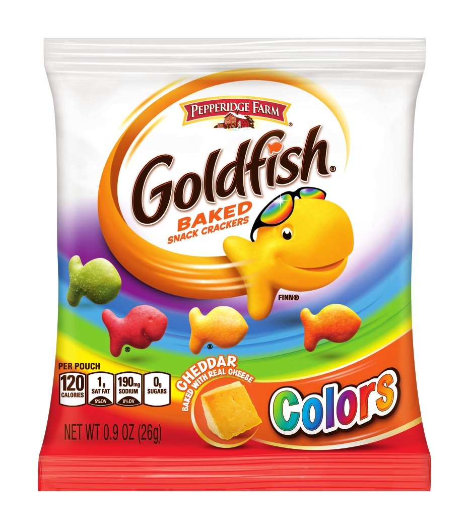 Pepperidge Farm Goldfish Variety Pack Crackers, 37.6 Ounce Snack Packs, 40 Count Box