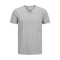 JACK & JONES Jjesplit Neck Tee SS Noos, T-Shirt Uomo