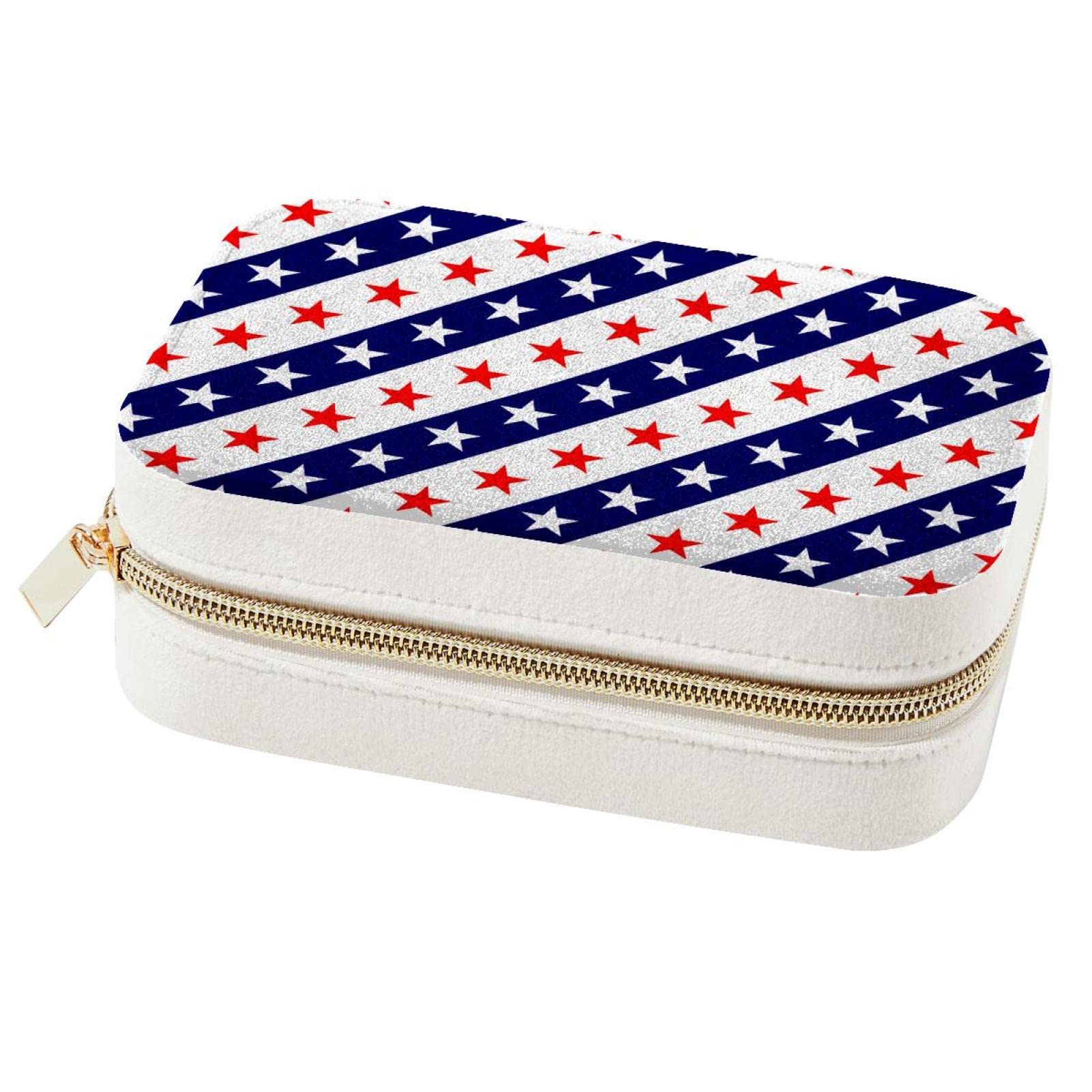Boîte à bijoux USA de voyage pour organiser vos bagues en vacances