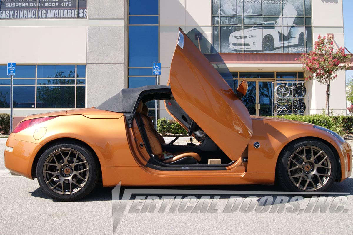 Kit de portas Lambo verticais rosqueadas NISSAN 350Z 2DR