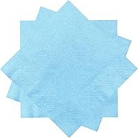 Vista 8 de 300 unidades de servilletas de papel desechables para bebidas, servilletas negras desechables de 10" x 10", servilletas de cóctel de 2 capas