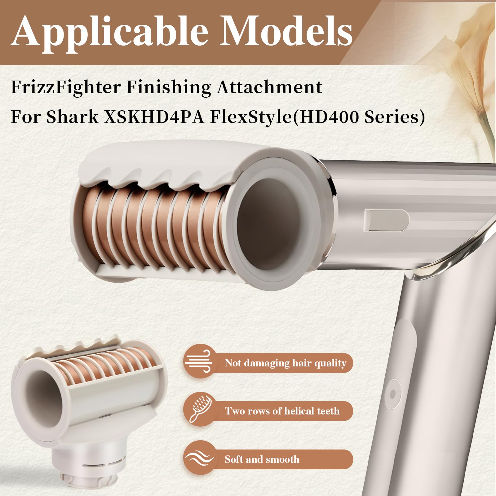 Finishing Tool, Glättungsdüsenaufsatz, für Shark FlexStyle HD430/HD435 Serie