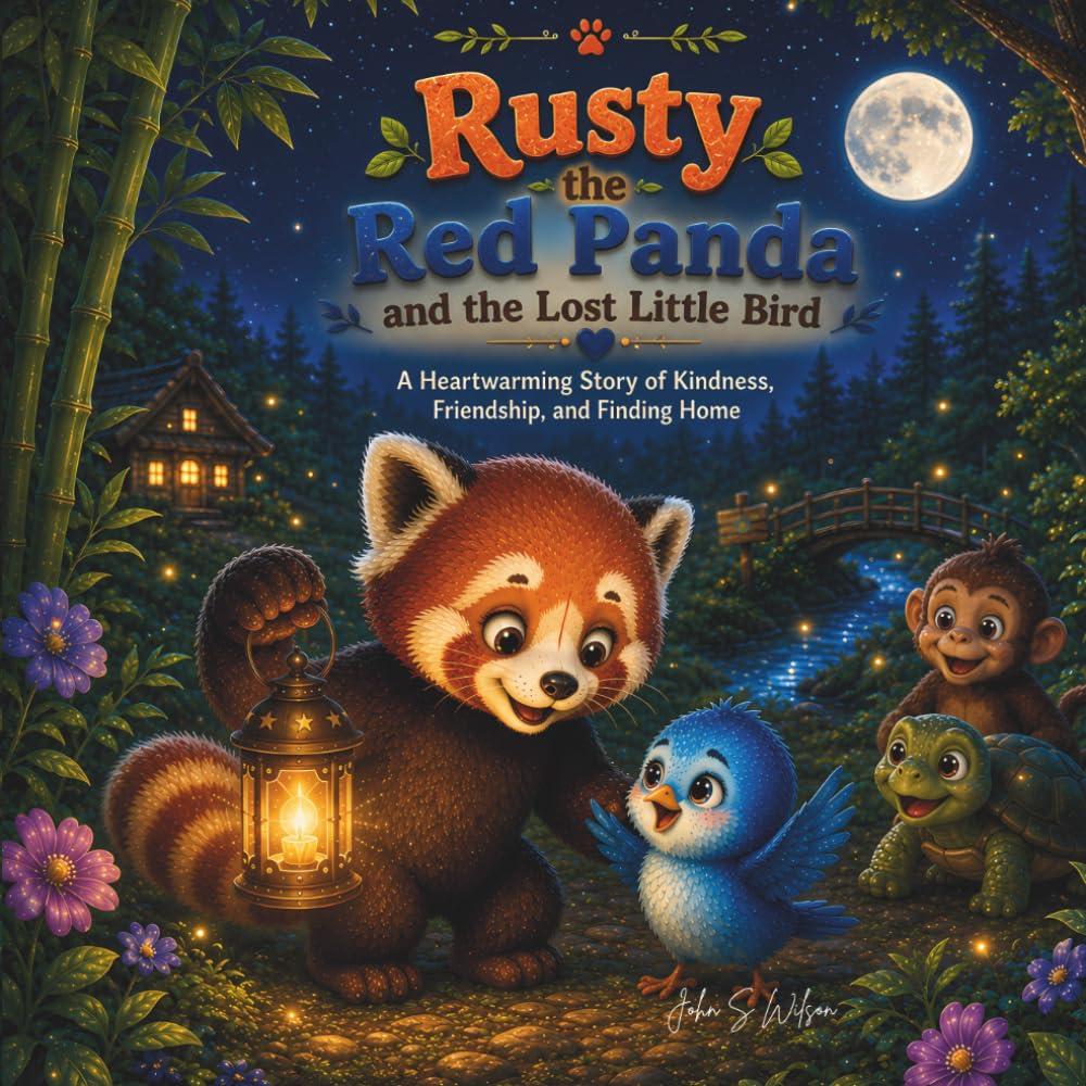 Rusty the Red Panda and the Lost Little Bird: A Heartwarming Story of Kindness, Friendship, and Finding Home
