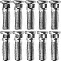 10-Pack M12x1.5 43mm Wheel Studs for Honda Civic Accord CR-V Fit HR-V Acura Integra TLX ILX - High-Strength OEM Replacement