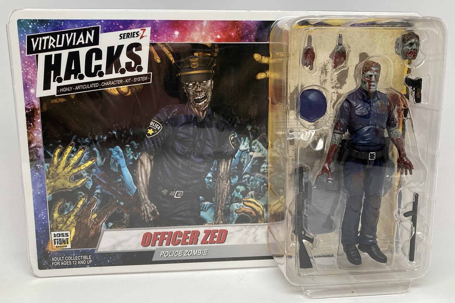 Amazon.com: Boss Fight Studio Vitruvian H.A.C.K.S. Zombie Series