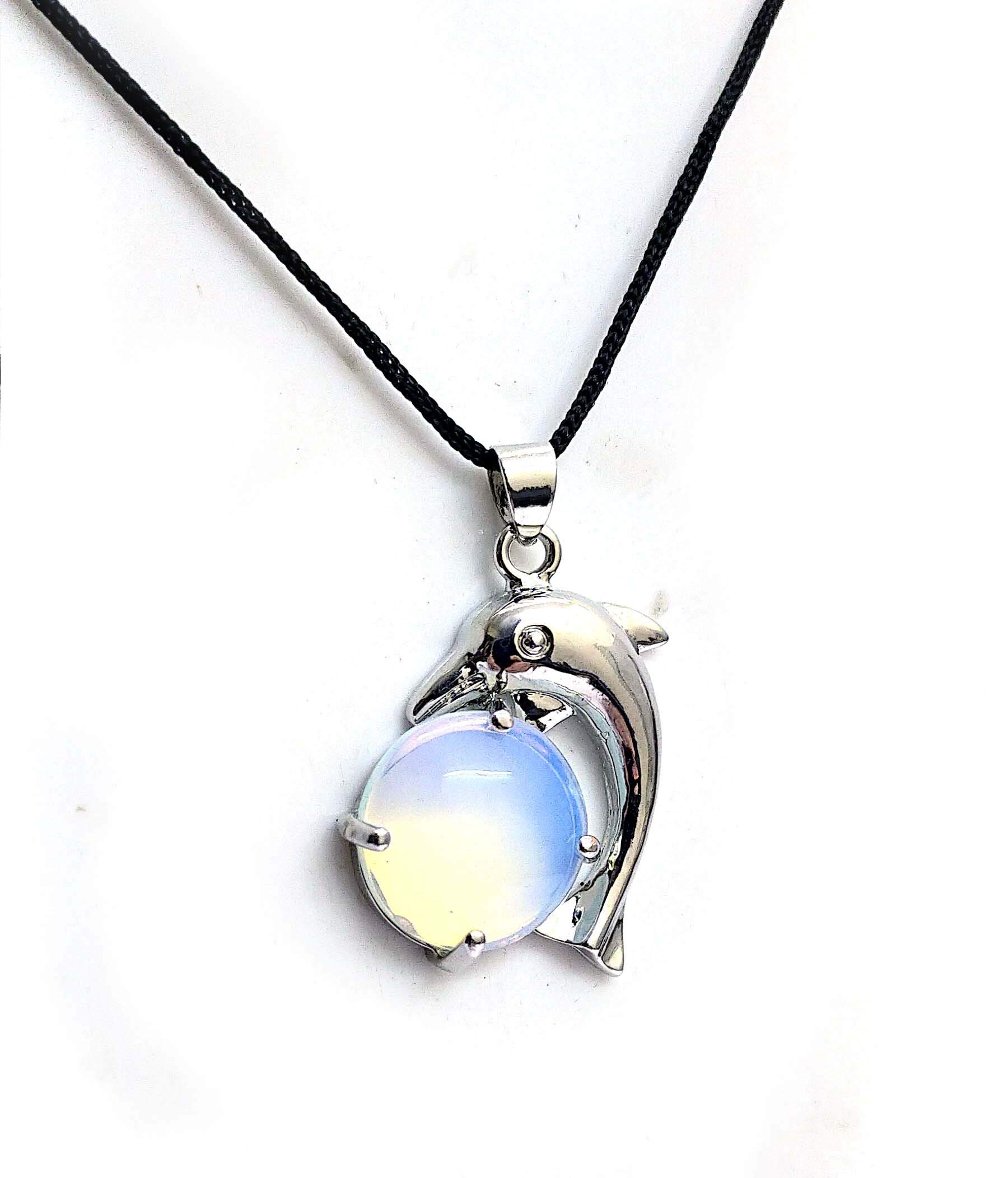 Astroghar Opelite Crystal Fish Shaped Pendent For Men & Women