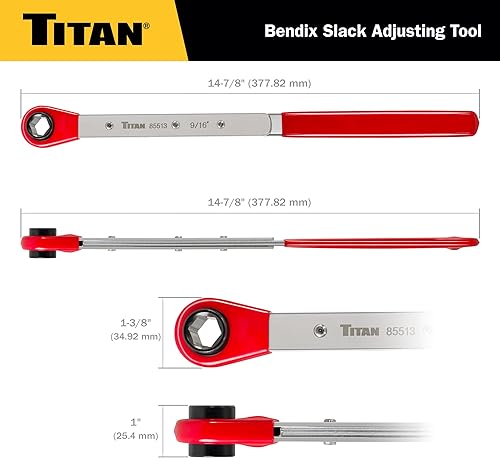 Miniatura 5 de Titan 85513 Llave de ajuste de holgura XL de 9/16 pulgadas
