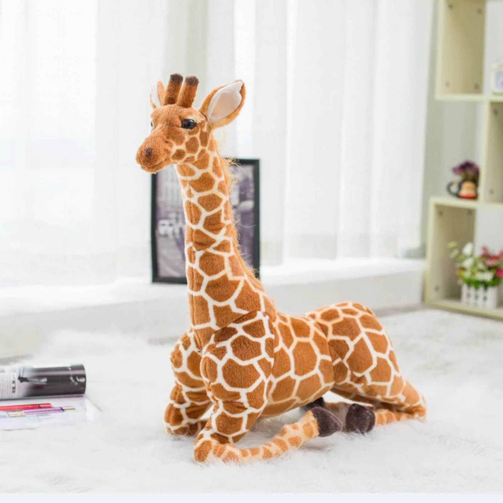 Amazon.co.jp: YYKKWWXX 巨大なサイズのキリンぬいぐるみかわいい