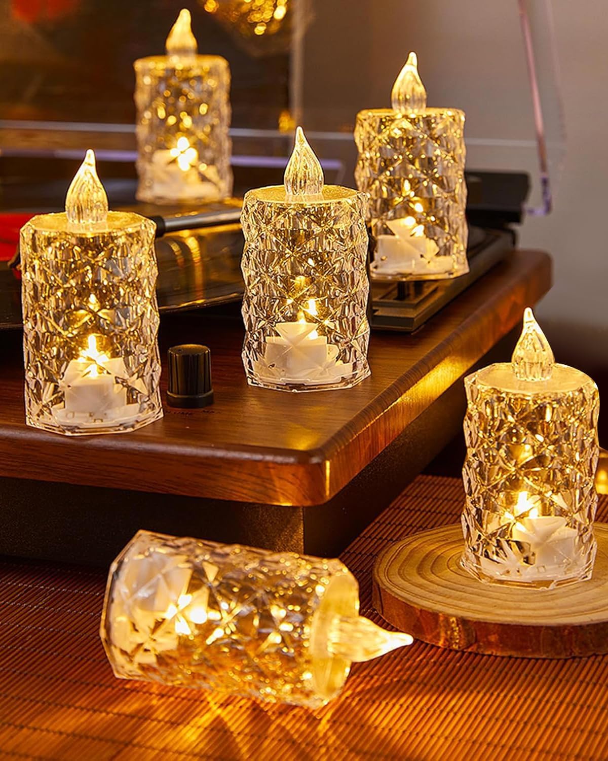 Battery-Operated LED Flameless Candle – Single Piece, Warm White Flicker Light, Safe Decorative Candle for Home, Events & Relaxation (Pack of 1)-image-22