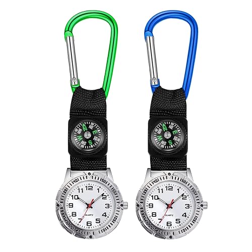 2pcs Innovative Directional Keychain Watch for Nurses