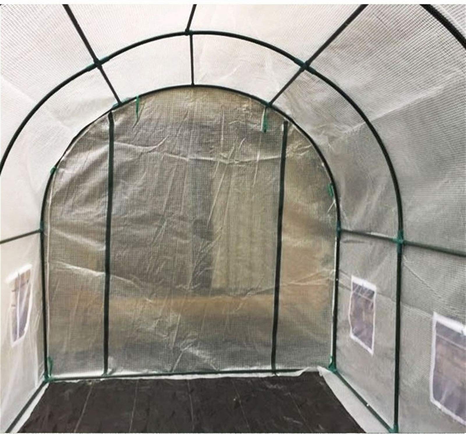 HWF Serra da Balcone Giardino Inverno Serra di Piante Poly Tunnel con Ripiani in Metallo, Growhouse All'aperto della Pianta del Pomodoro, 2m / 3m / 4m / 5m / 6m Lunga (Size : 300x200x200cm)