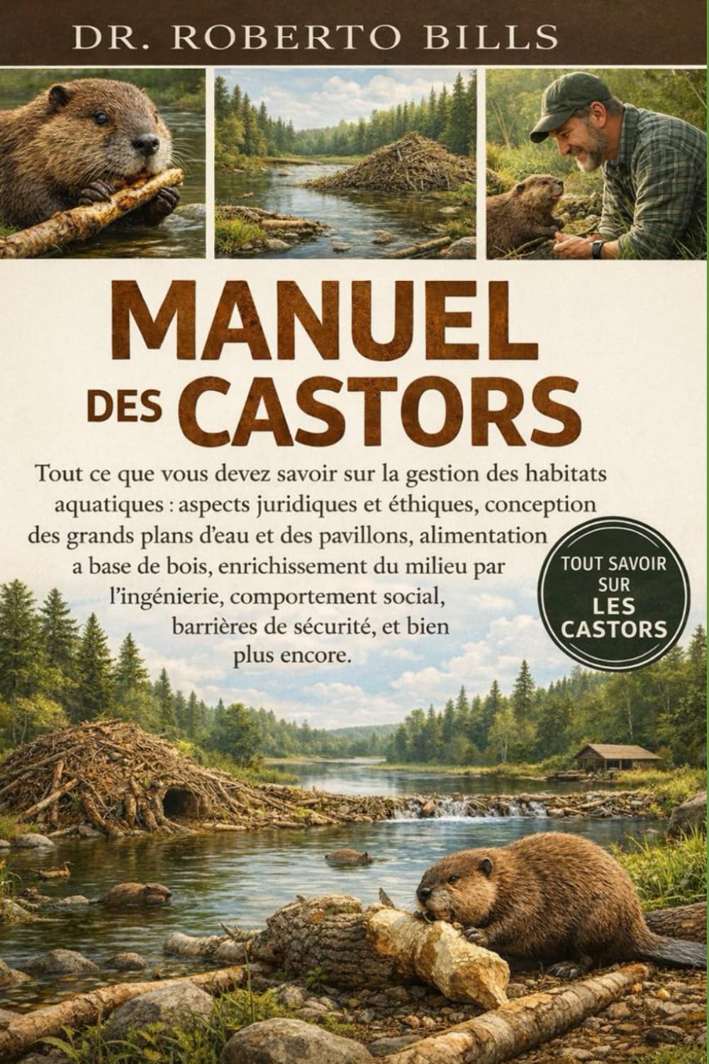 MANUEL DES CASTORS: Tout ce que vous devez savoir sur la gestion des habitats aquatiques : aspects juridiques et éthiques, conception des grands plans ... enrichissement du milieu par l’ingénierie...