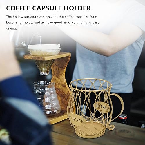 Miniatura 5 de Cesta de almacenamiento de cápsulas de café,Soporte de encimera para,-