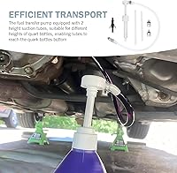 Vista 4 de Kit de bomba de fluido de transmisión, bomba de succión de aceite de tipo empuje de 8 cc y transferencia de fluidos con adaptador de tercera mano