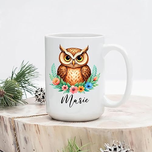 Miniatura 56 de Taza de café personalizada de mariposa para niños, mujeres, tazas personalizadas de animales, taza con nombre personalizado para cumpleaños, Taza