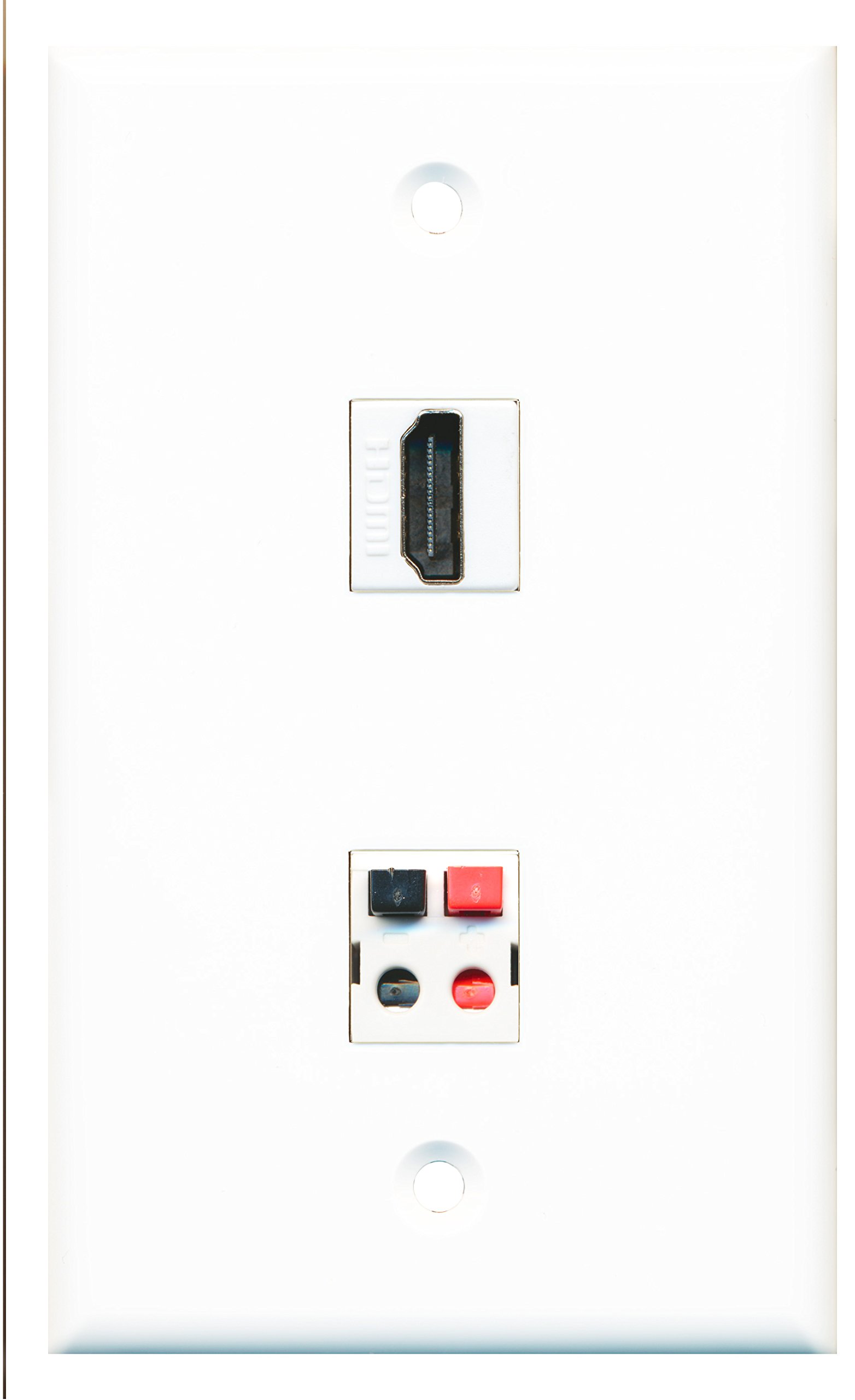 RiteAV - 1 port HDMI 1 port głośnik płyta ścienna