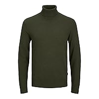 JACK & JONES Jjeemil Knit Roll Neck Noos Maglione Lavorato a Maglia