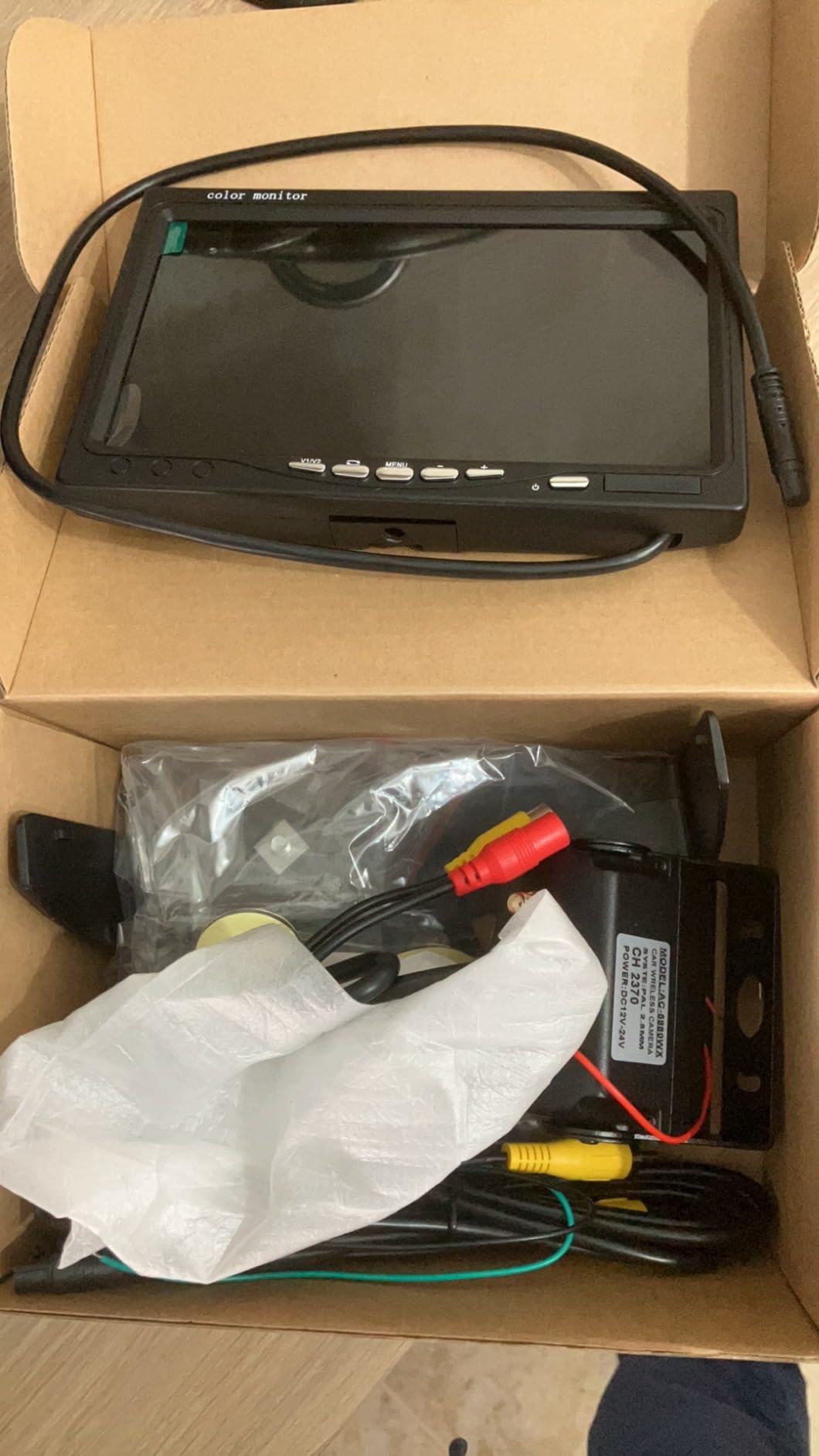 Wireless Rear View Camera and 7 Inch HD Monitor Kit, Hodozzy Car ...