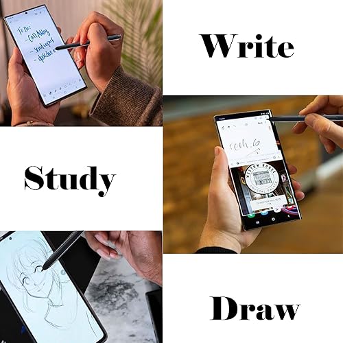 Miniatura 5 de Paquete de 2 bolígrafos negros Galaxy Note 10 Plus para Samsung Galaxy Note 10 5G, repuesto para Samsung Note 10, Note 10 Plus, Note 10 Ultra S Pen