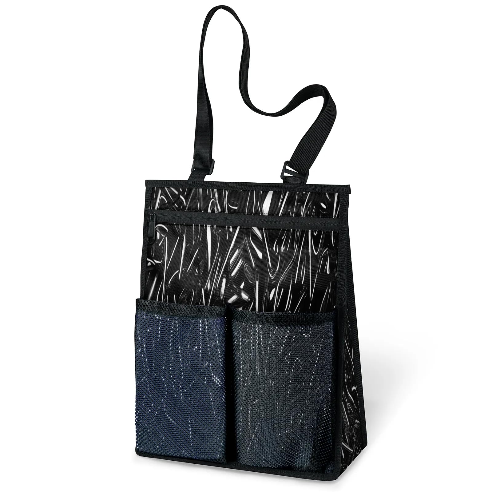 Ourtheme Golf Clubs Portable Shower Bag for Travel Gym Camp Beach Tote Shower Caddy Bags Hanging Toiletry Organizer
