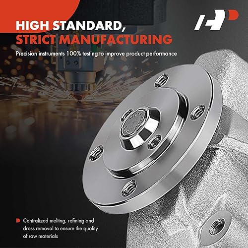 Miniatura 3 de A-Premium Enigne Bomba de agua con junta compatible con Jeep Cherokee 1987-2001, Comanche 1987-1992, Wagoneer 1987-1990 y Eagle 1988-1989 - (OHV