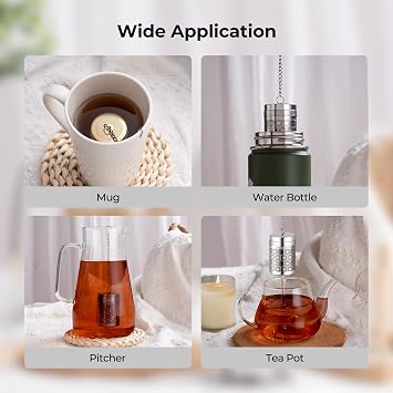 Only Available for The Next 72 Hours Bundle for 3 Pack Tea Strainers for loose leaf tea