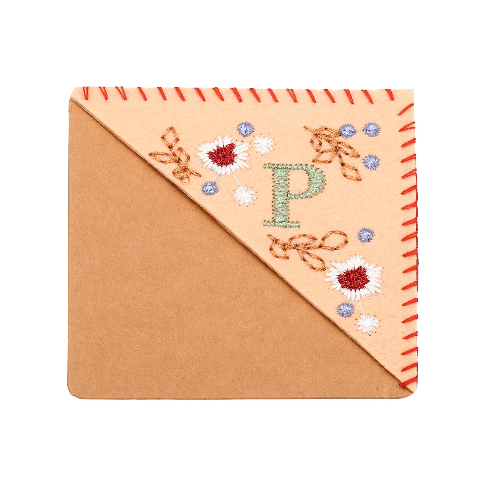 PATIKIL Personalized Embroidered Corner Bookmark