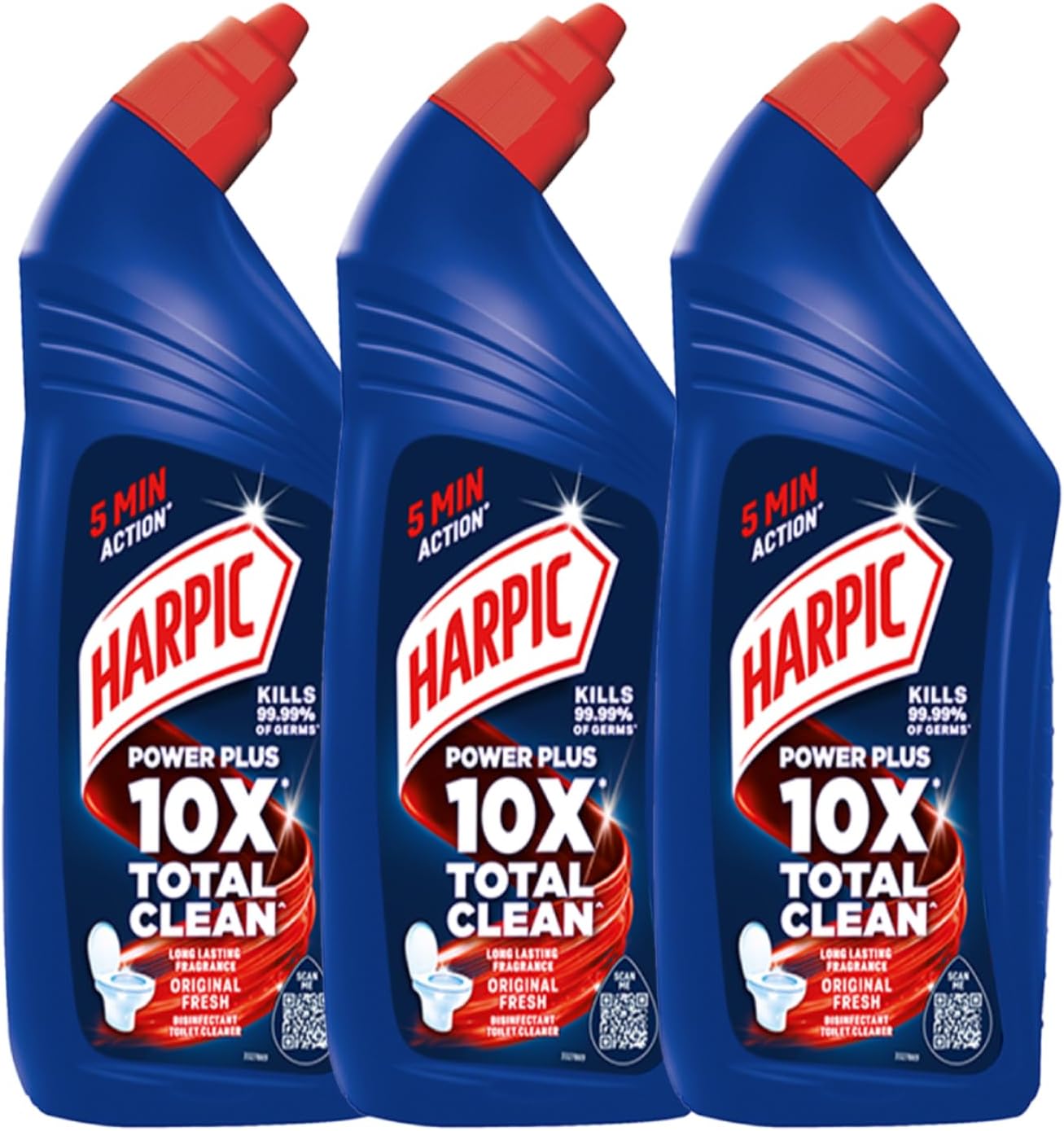 - Disinfectant Toilet Cleaner Liquid, Original - 1 L (Pack of 3) | India's # 1 Toilet Cleaner