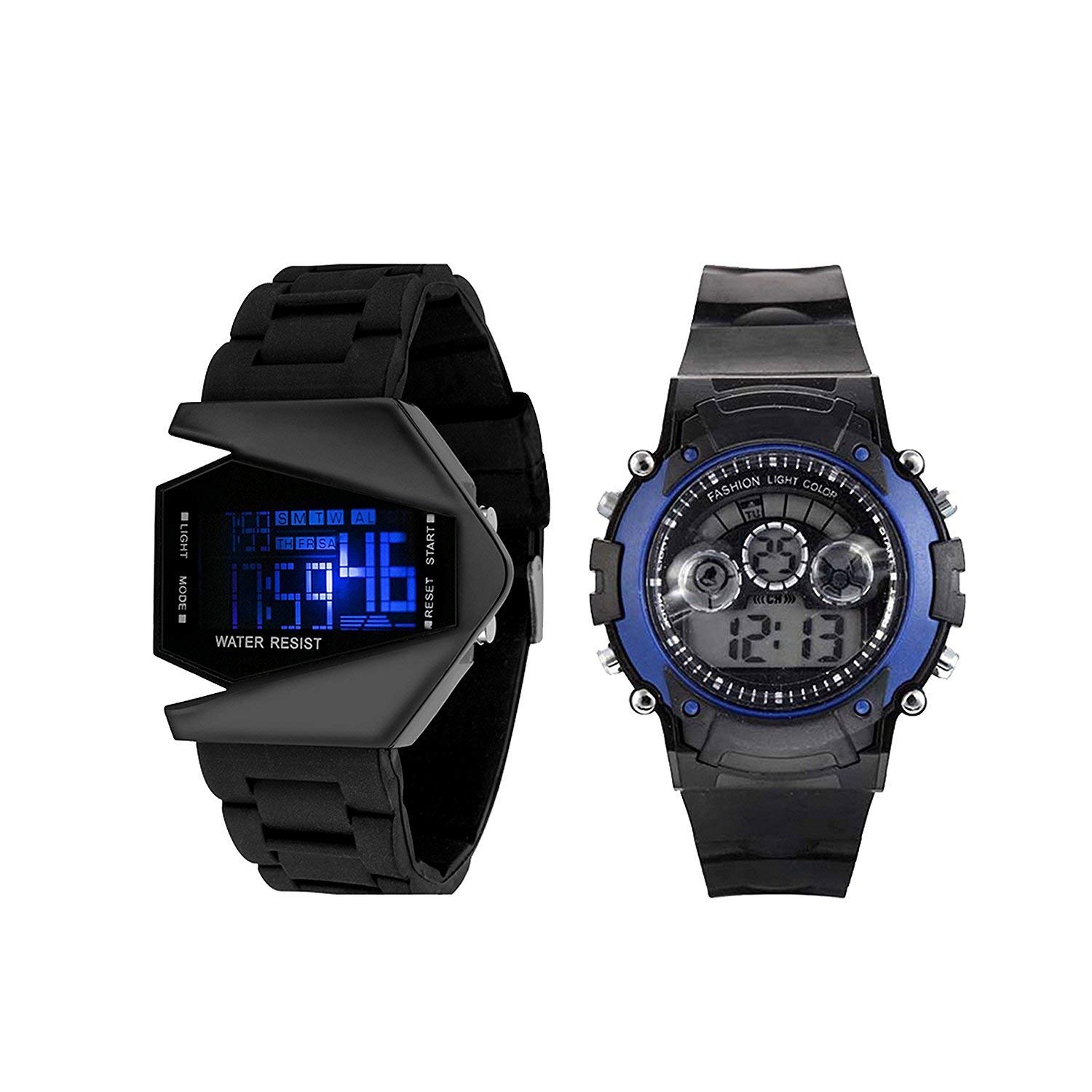 Zeydan Rocket Shape Digital Sport and 7 Light Sport Watch for Boys (B07PJM3JJ6) Amazon Price History, Amazon Price Tracker