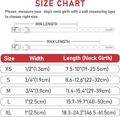 Miniatura 4 de Collar de perro impermeable, collares ajustables a prueba de olores fáciles de limpiar, collares suaves y cómodos para perros grandes, medianos y
