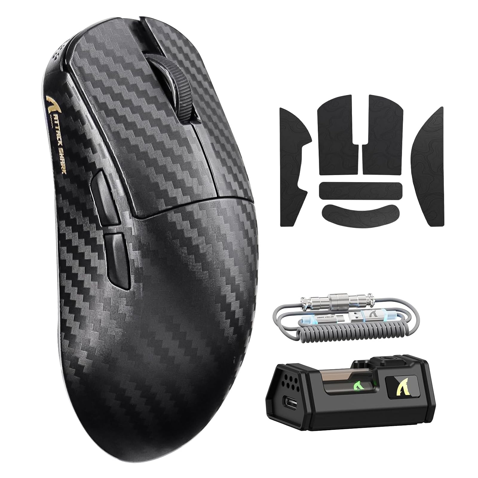 Amazon.in: Buy ATTACK SHARK R11Ultra 8K Carbon Fiber Wireless