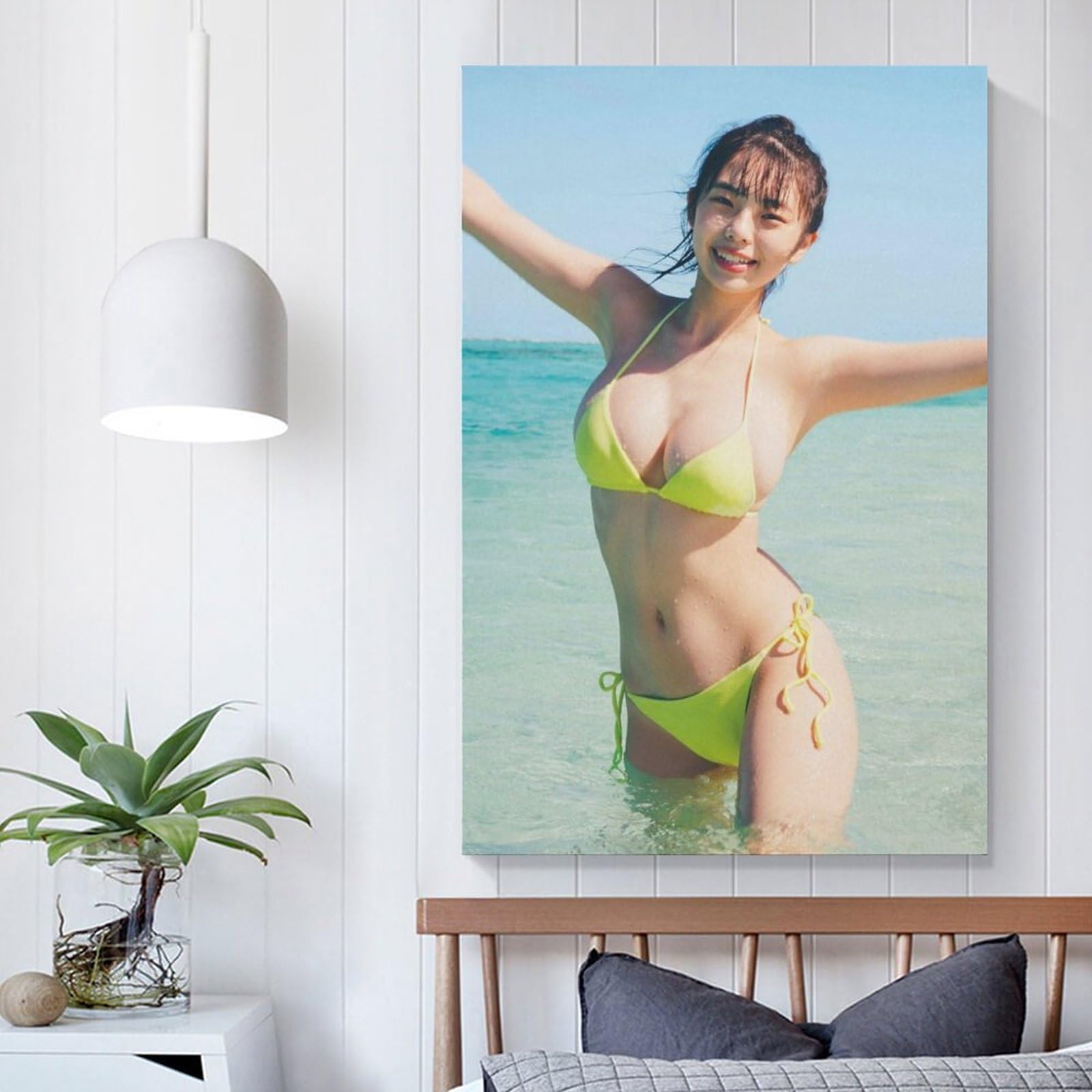 ビキニモデル 宇宙空間 ポスター Amazon.co.jp: 桑島海空 ライトブルー