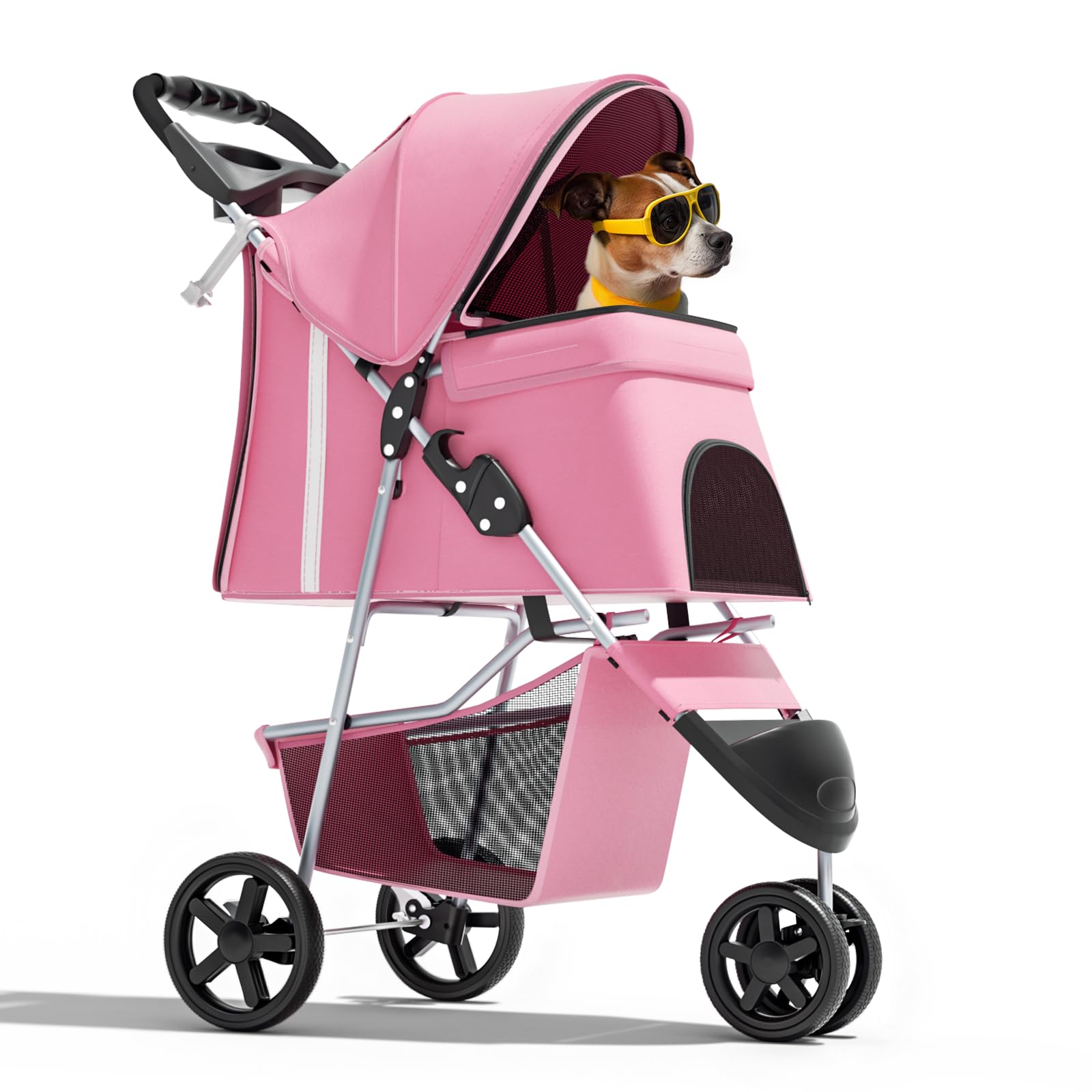 Magshion 3-Wheel Pet Stroller