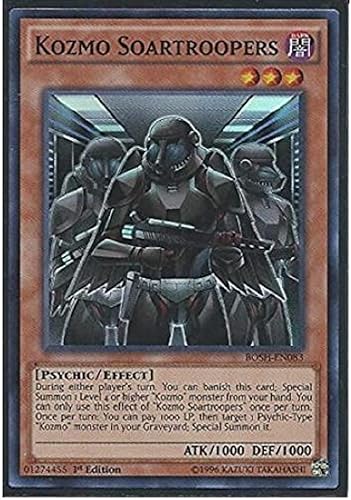 Yugioh - Kozmo Soartroopers BOSH-EN083 1 edición Super Rare - Breakers of Shadow